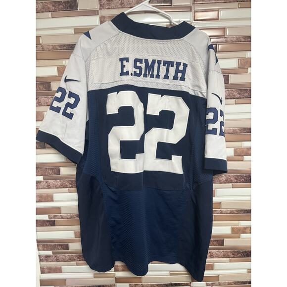 NFL Dallas Cowboys #22 Emmitt Smith Nike On Field Jersey NFL On Field Adult - Picture 2 of 6